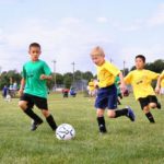 Children Playing Soccer