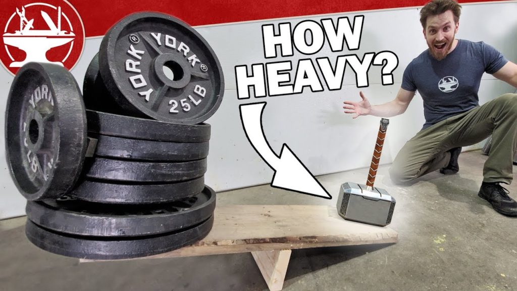 (Video) Check Out This World's HEAVIEST Tungsten Thor's Hammer LiveMinty
