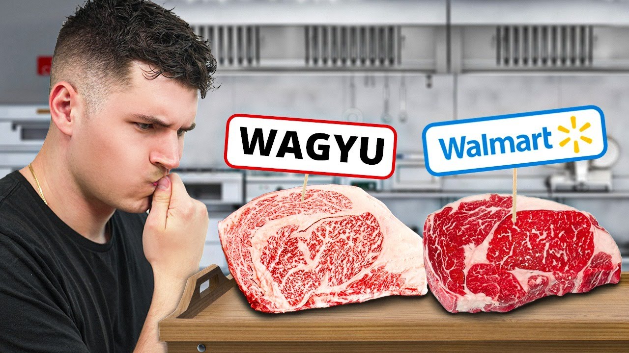 (Video) What Is Your Choice? 10 Walmart Steak vs 300 Wagyu Steak LiveMinty