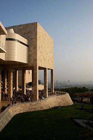 The Getty Center Exhibitions Pavilion